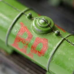Aerial view of 000 BP tank wagon