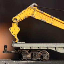 000 Steam Crane Hook and block